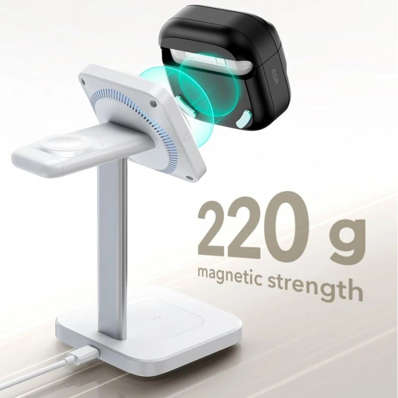 ESR Pulse HaloLock MagSafe Hülle für Apple AirPods 4, Schwarz