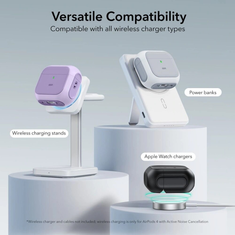 ESR Orbit HaloLock MagSafe Hülle für Apple AirPods 4, Lila
