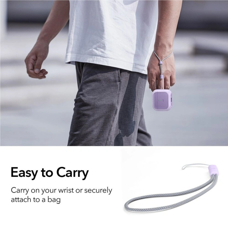 ESR Orbit HaloLock MagSafe Hülle für Apple AirPods 4, Lila