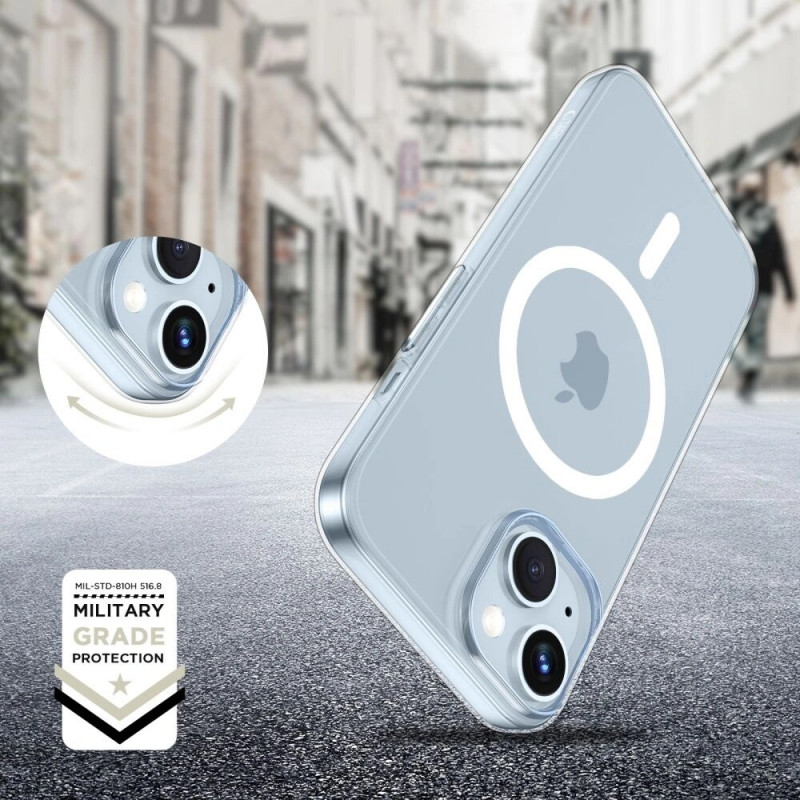 Tech-Protect FlexAir MagSafe THP3578 Hülle für Apple iPhone 15, Clear
