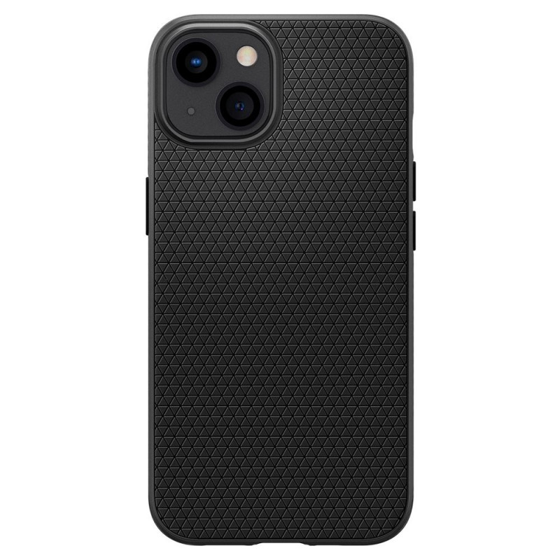 Spigen Liquid Air Apple iPhone 13 mini Hülle, Mattschwarz
