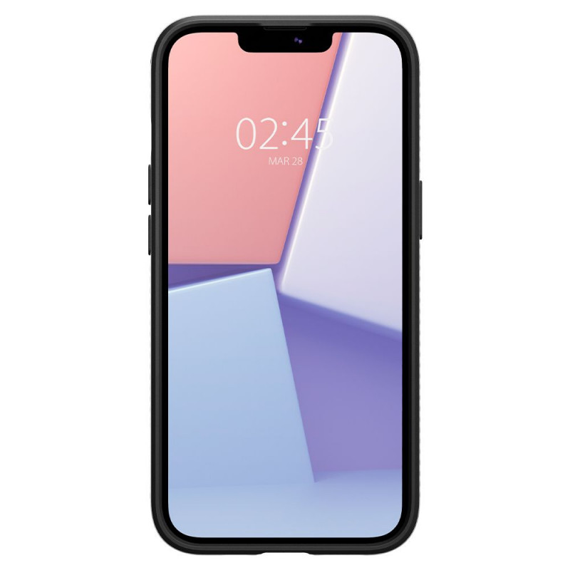 Spigen Liquid Air Apple iPhone 13 mini Hülle, Mattschwarz