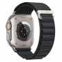 Tech-Protect Nylon Pro Apple Watch 8 / 9 / 10 / 11 / 12 / SE / Ultra 44/45/46/49 mm Armband, Schwarz