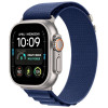Tech-Protect Nylon Pro Apple Watch 8 / 9 / 10 / 11 / 12 / SE / Ultra 44/45/46/49 mm Armband, Navy Blue