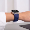 Tech-Protect Nylon Pro Apple Watch 8 / 9 / 10 / 11 / 12 / SE / Ultra 44/45/46/49 mm Armband, Navy Blue