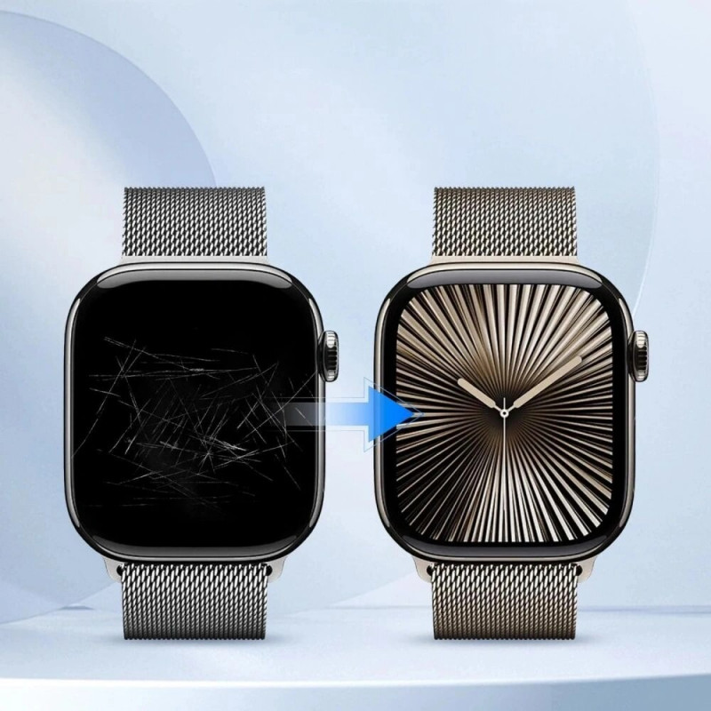 Tech-Protect Hydro Flex+ Garmin Venu 4 45 mm Hydrogel-Displayschutzfolie, transparent (2 Stk.)