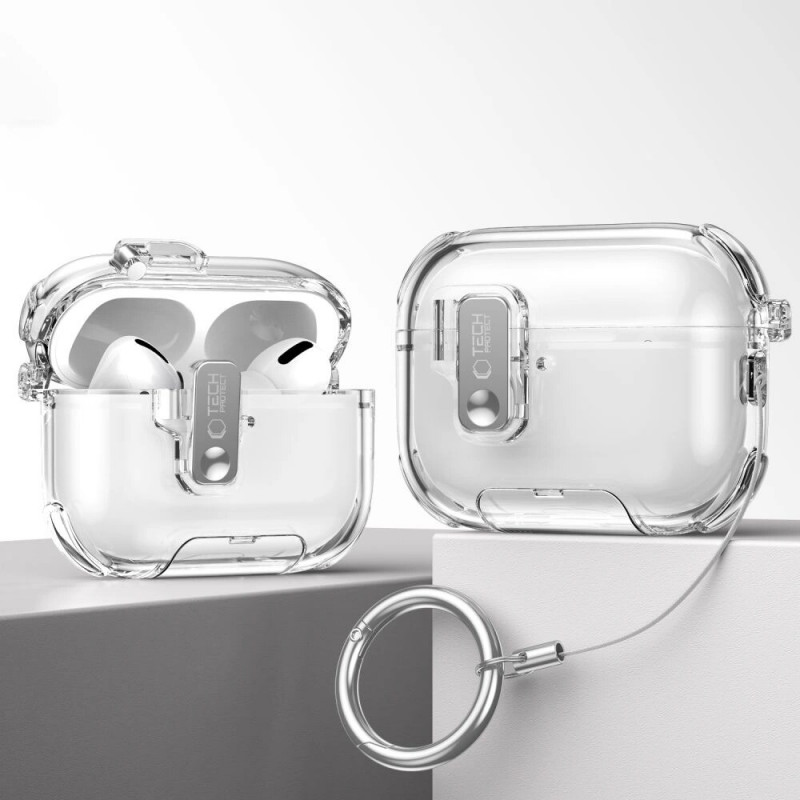 Tech-Protect Bounce Pro Apple AirPods Pro 3 Ladecase-Hülle, Matcha Green