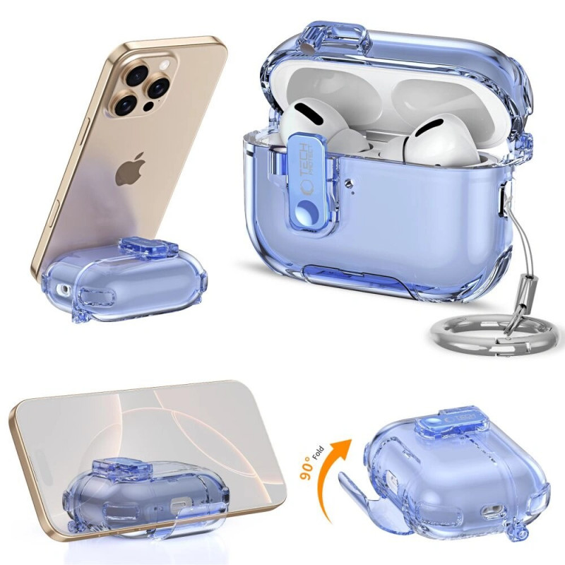 Tech-Protect Bounce Pro Apple AirPods Pro 3 Ladecase-Hülle, Matcha Green