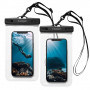 Spigen A601 Universelle wasserdichte Hülle (2 Stk.), Crystal Clear