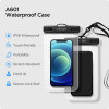 Spigen A601 Universelle wasserdichte Hülle (2 Stk.), Crystal Clear