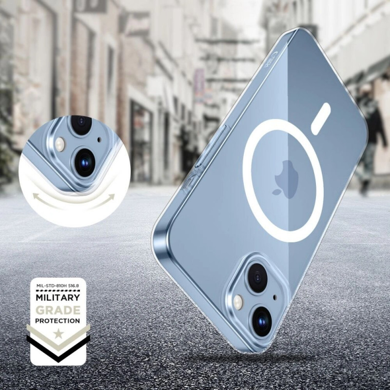 Tech-Protect FlexAir MagSafe Hülle für Apple iPhone 13 / 14, Clear