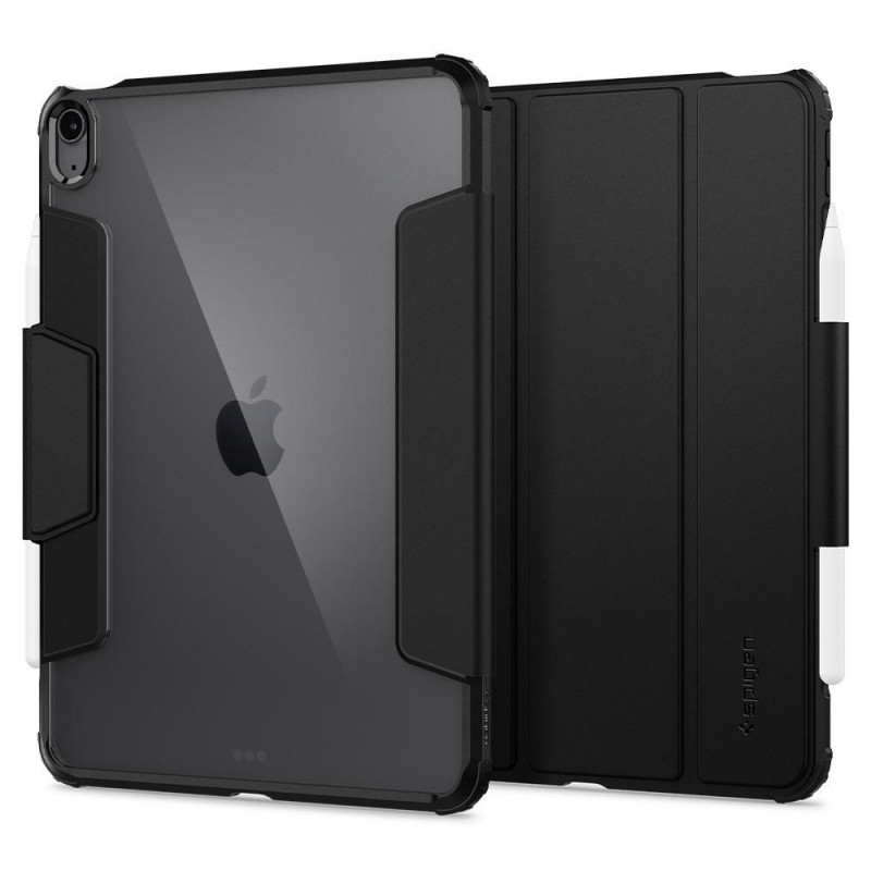 Spigen Ultra Hybrid Pro Hülle für Apple iPad Air 10.9 (2020/2022, 4./5. Gen.) / iPad Air 11 (2024, 6. Gen.), Schwarz