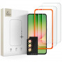 Tech-Protect Easy Set+ Samsung Galaxy A37 5G Displayschutz- und Linsenschutz-Set aus klarem gehärtetem Glas (2+1 Stk.)