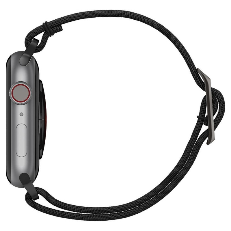 Spigen Fit Lite Armband für Apple Watch 4/5/6/7/SE/8/9/Ultra 44/45/49 mm, Schwarz