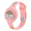 Tech-Protect Smooth Band für Kinder Armband für Apple AirTag 1 / 2, bunt (2 Stk.)