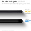 Spigen Liquid Air Hülle für Apple iPhone SE 2022 / SE 2020 / 8 / 7, Schwarz