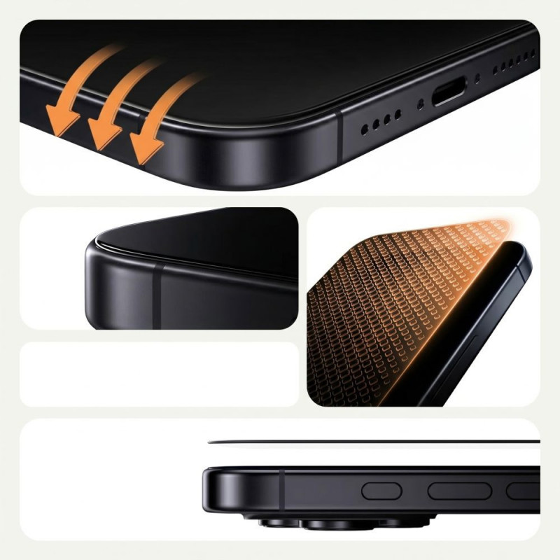Tech-Protect Quick Set AR+ Anti-Reflexionsglas für Samsung Galaxy S26, Schwarz