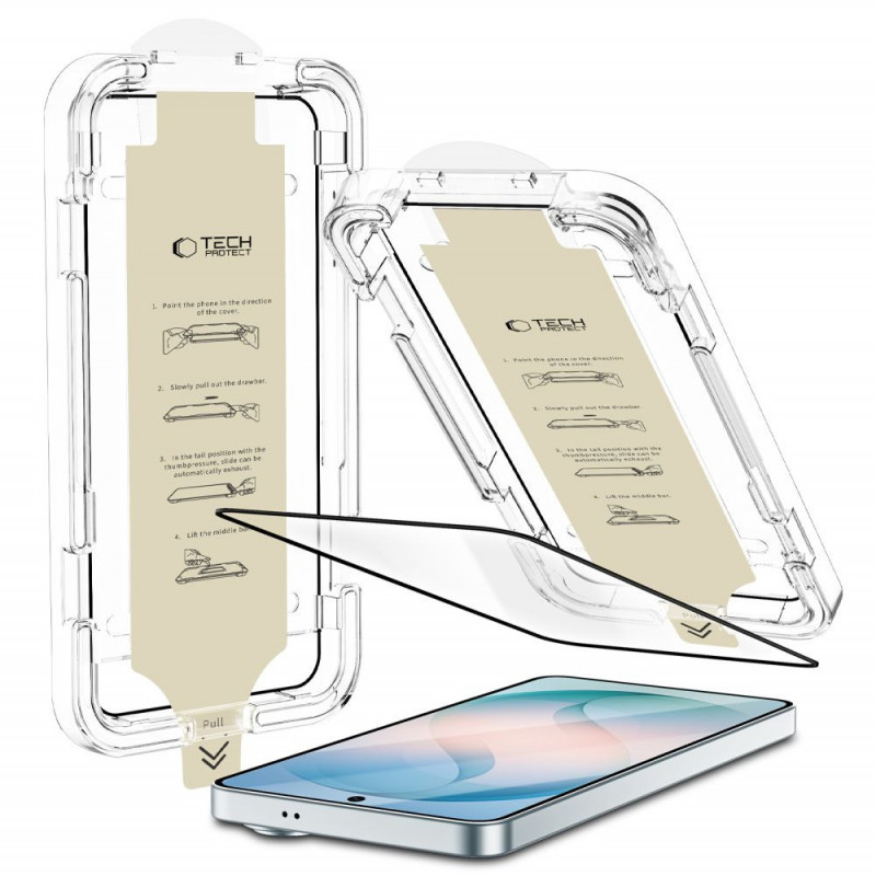 Tech-Protect Quick Set AR+ Anti-Reflexionsglas für Samsung Galaxy S26+ Plus, Schwarz