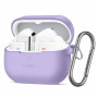Tech-Protect Silikon-Hook-Hülle für Samsung Galaxy Buds 3 / 3 FE / 3 Pro, Lavender