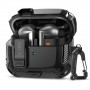 Tech-Protect Carbonox MagSafe Hülle THP4736 für Samsung Galaxy Buds 3 / 3 FE / 3 Pro, Schwarz