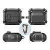 Tech-Protect Carbonox MagSafe Hülle THP4736 für Samsung Galaxy Buds 3 / 3 FE / 3 Pro, Schwarz