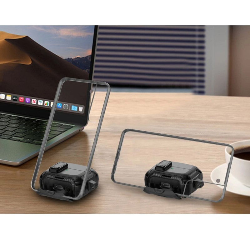 Tech-Protect Carbonox MagSafe Hülle THP4736 für Samsung Galaxy Buds 3 / 3 FE / 3 Pro, Schwarz