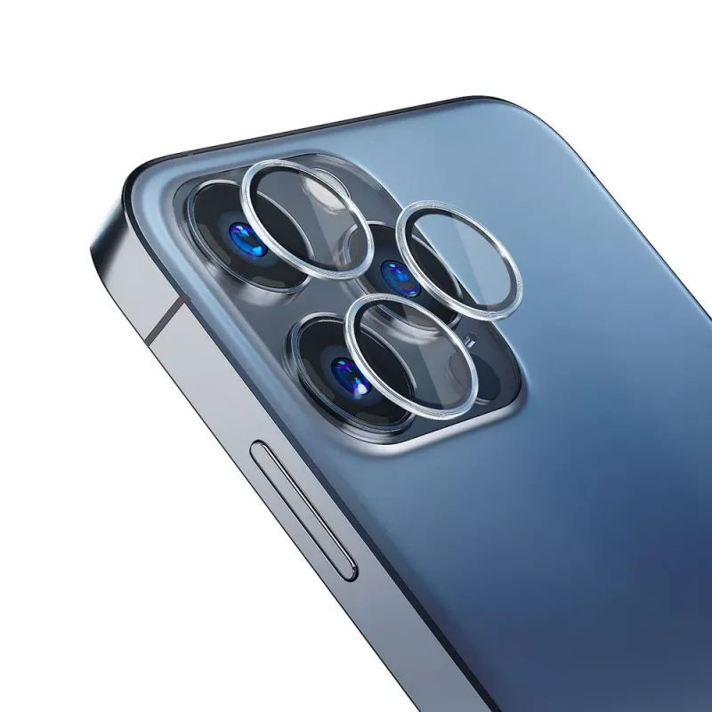 3MK Lens Protection Pro Kameraobjektivglas für Apple iPhone 15 Plus, alpine green