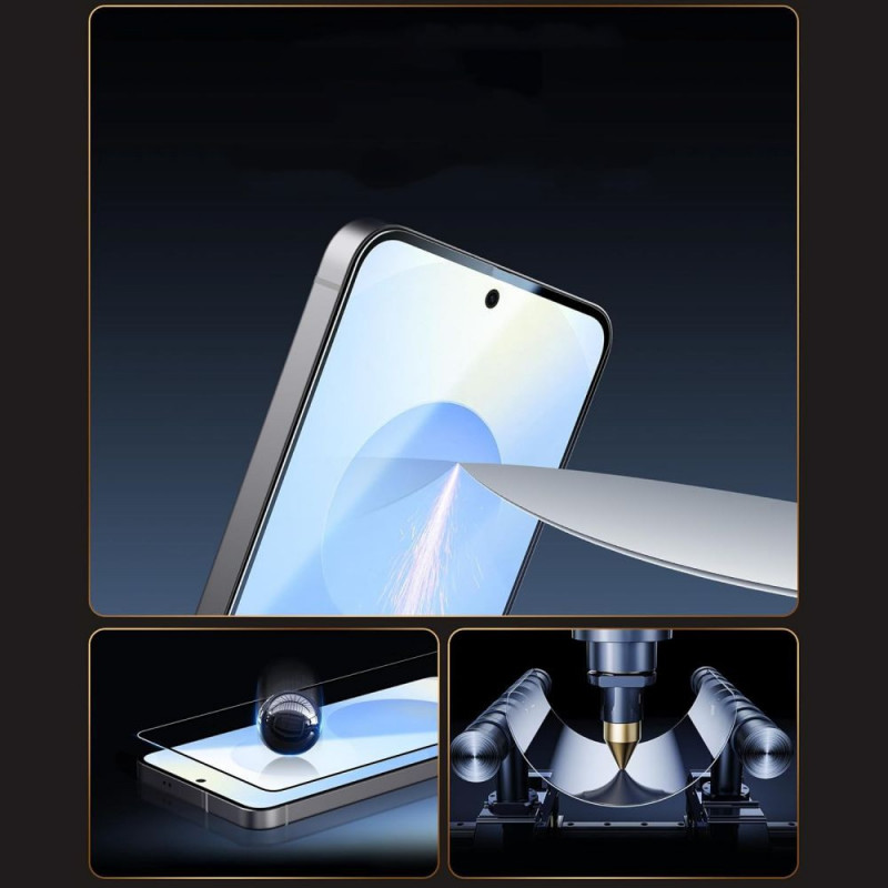 Tech-Protect Easy Set+ gehärtetes Glas für Samsung Galaxy S26, Schwarz (3 Stk.)