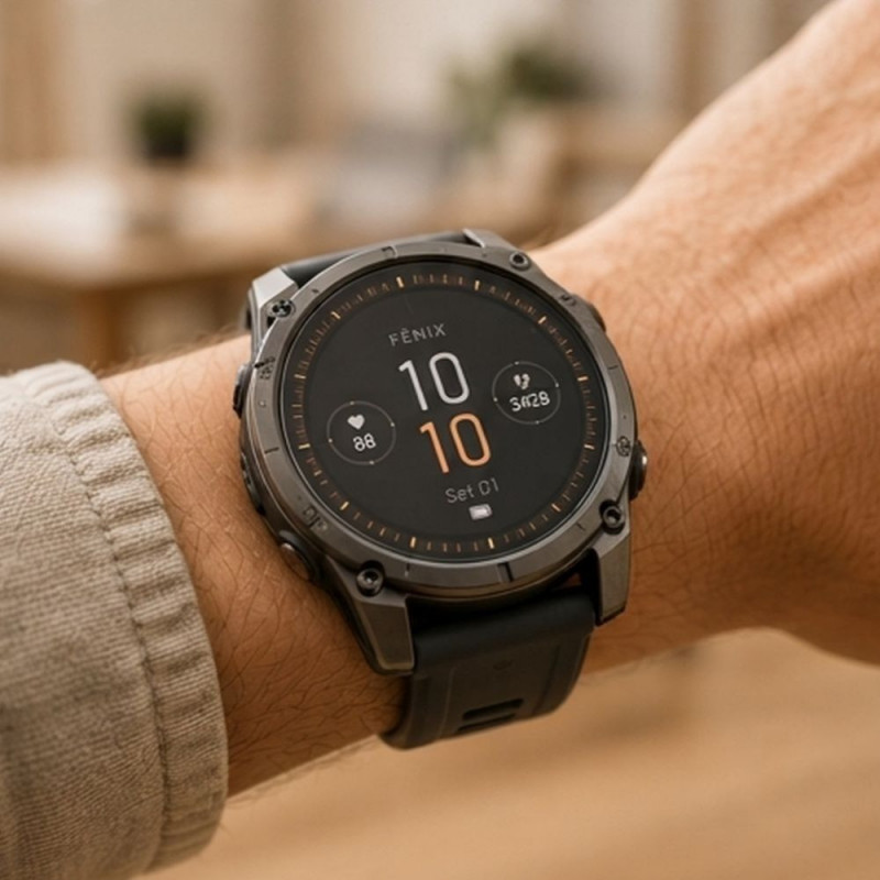Tech-Protect Glass Fit+ Panzerglas für Garmin Fenix 9 Pro 51 mm, transparent (2 Stk.)