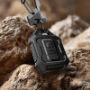Tech-Protect Kevlar Pro Hülle für Apple AirTag 1 / 2, Schwarz