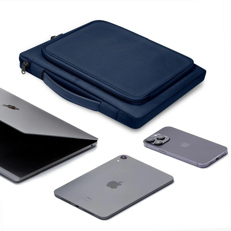 Tech-Protect Basic Bag Laptoptasche 15-16", Navy Blue