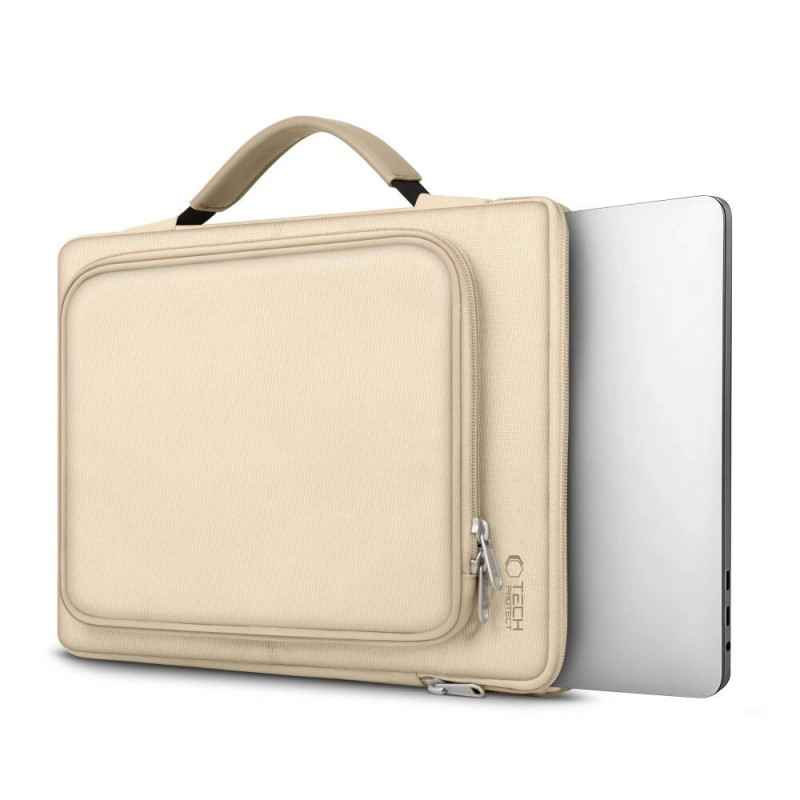 Tech-Protect Basic Bag Laptoptasche 13-14", Desert Beige