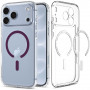 Spigen Ultra Hybrid MagSafe Hülle für Apple iPhone 17 Pro / 18 Pro, Clear/burgundy