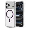 Spigen Ultra Hybrid MagSafe Hülle für Apple iPhone 17 Pro / 18 Pro, Clear/burgundy