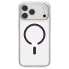 Spigen Ultra Hybrid MagSafe Hülle für Apple iPhone 17 Pro / 18 Pro, Clear/burgundy