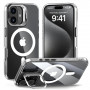Tech-Protect Magstand MagSafe Hülle für Apple iPhone 16, transparent