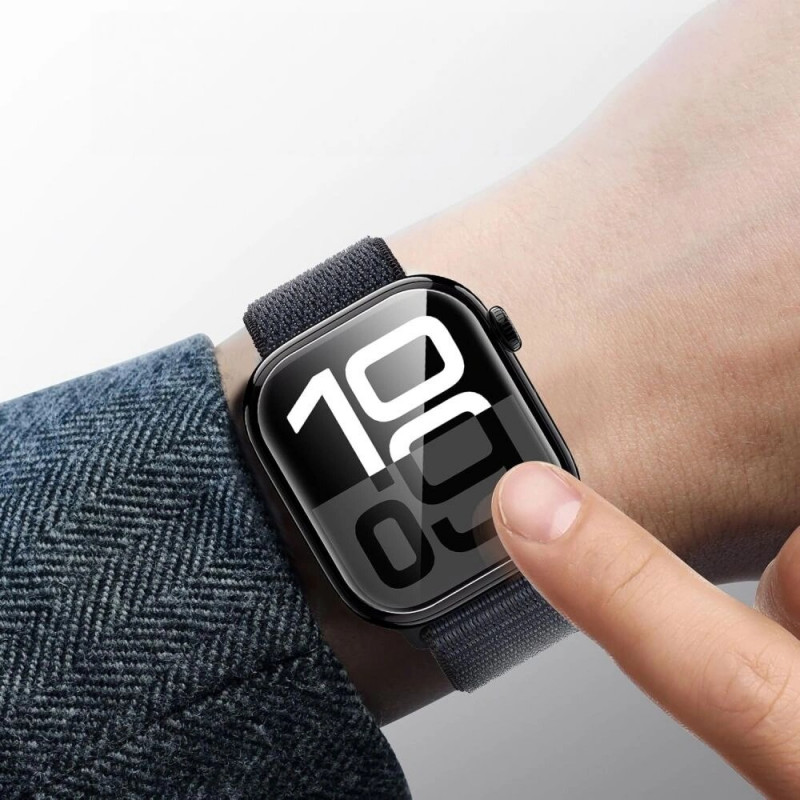 Tech-Protect Supreme Set Hydrogel-Folie für Apple Watch 10 / 11 46 mm, transparent (2 Stk.)