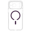 Spigen Ultra Hybrid MagSafe Hülle für Apple iPhone 17 Pro Max / 18 Pro Max, Clear/burgundy