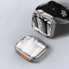 Tech-Protect Defense360 Hülle für Apple Watch 10 / 11 46 mm, Schwarz/Orange