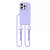Tech-Protect Magnecklace MagSafe Hülle mit Lanyard für Apple iPhone 16 Pro, Lila