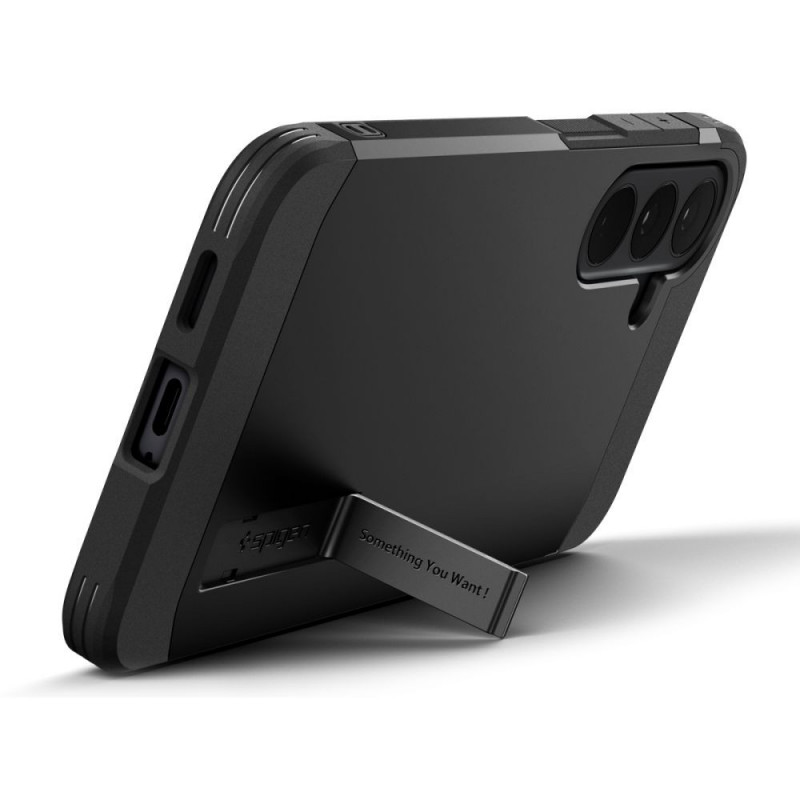Spigen Tough Armor Mag MagSafe Hülle für Samsung Galaxy S25 FE / S26 FE, Schwarz