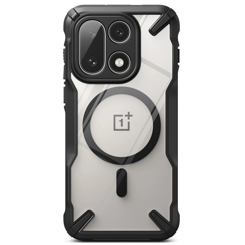 Ringke Fusion-X Magnetic MagSafe Hülle für OnePlus 15, Schwarz