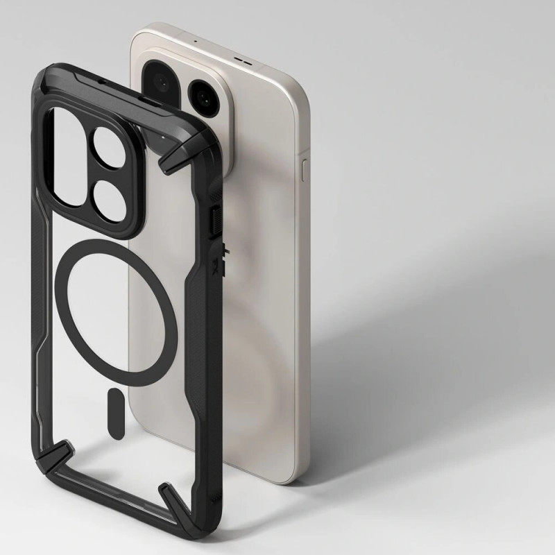Ringke Fusion-X Magnetic MagSafe Hülle für OnePlus 15, Schwarz
