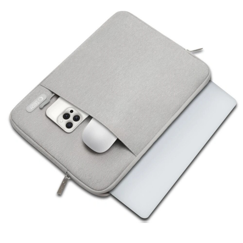 Tech-Protect Sleevy Laptop 13-14" Hülle, Crayon Grey