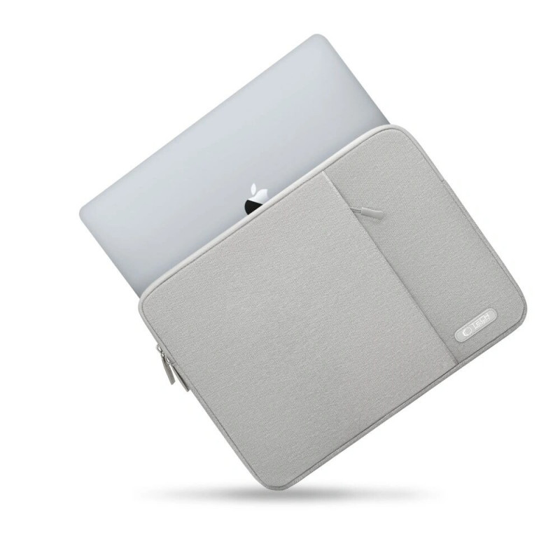 Tech-Protect Sleevy Laptop 13-14" Hülle, Crayon Grey