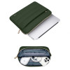 Tech-Protect Puffy Laptoptasche 15-16" mit Zubehörtasche, Army Green