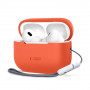 Tech-Protect Silikonhülle für Apple AirPods Pro 1/2, Neon Orange