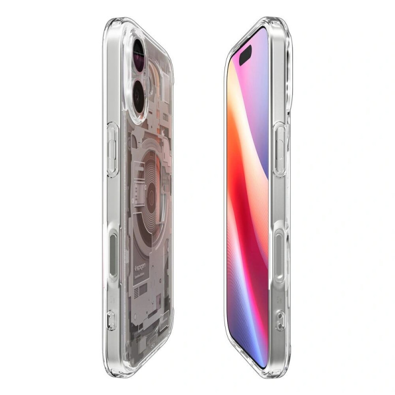 Spigen Ultra Hybrid Mag MagSafe Hülle für Apple iPhone 17 Zero One, Natural Titanium