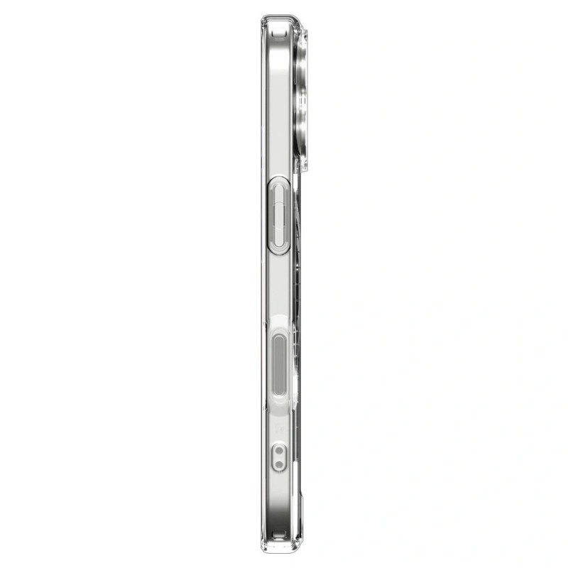Spigen Ultra Hybrid Mag MagSafe ACS10380 Hülle für Apple iPhone 17, Clear/White