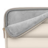 Tech-Protect Puffy Laptoptasche 13-14" mit Zubehörtasche, Sand